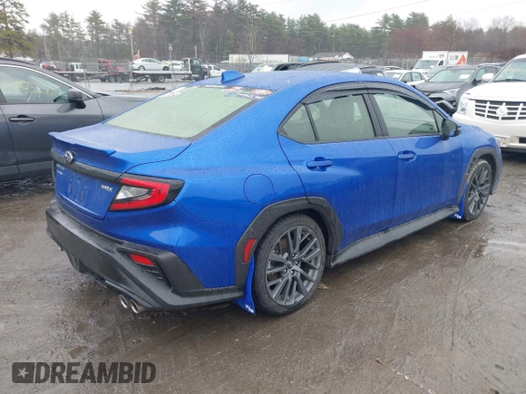 2022 Subaru WRX GT с VIN JF1VBAU67N8023150, выставлен на аукционе IAAI как лот 41974620 с пробегом 24 139 миль миль и . История ставок и продаж доступна на DreamBid. Изображение 4.