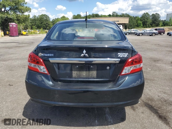 2018 Mitsubishi Mirage G4 ES with VIN ML32F3FJ2JHF15745, listed as a Copart auction lot 53085124 with 39,833 mi miles. Bid and sale history available at carsss.com. Image 6.