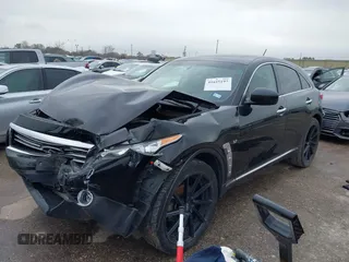 2016 Infiniti QX70 with VIN JN8CS1MU8GM672048, listed as a IAAI auction lot 41625197 with 94,317 mi miles and . Bid and sale history available at DreamBid. Image 17.