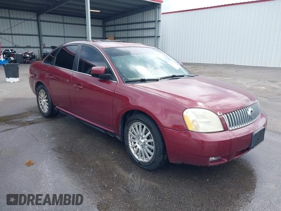 2007 Mercury Montego Premier with VIN 1MEHM42177G614595, listed as a IAAI auction lot 42097908 with 171,191 mi miles and . Bid and sale history available at DreamBid. Image 1.