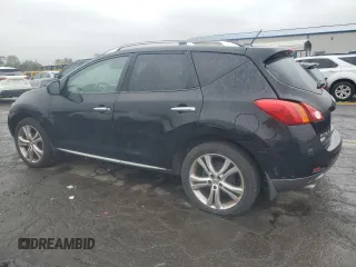 2009 Nissan Murano LE with VIN JN8AZ18WX9W160393, listed as a Copart auction lot 73369344 with 167,721 mi miles and Salvage Title. Bid and sale history available at carsss.com. Image 2.
