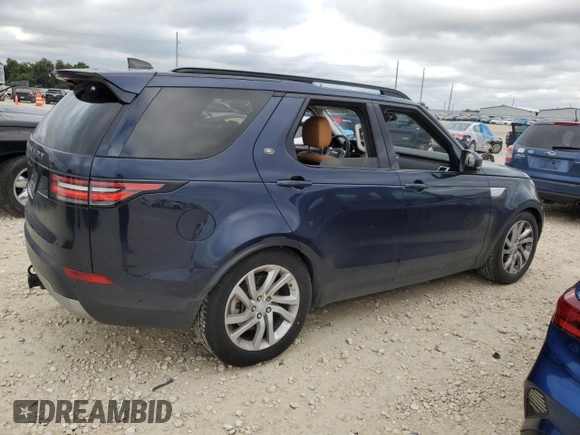 2017 Land Rover Discovery HSE with VIN SALRRBBV9HA021333, listed as a Copart auction lot 70351064 with 50,846 mi miles and Salvage Title. Bid and sale history available at carsss.com. Image 3.