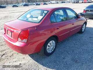 2006 Hyundai Elantra GLS with VIN KMHDN46D86U301455, listed as a IAAI auction lot 41940849 with 239,294 mi miles. Bid and sale history available at carsss.com. Image 4.