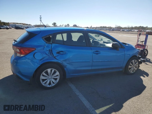 2022 Subaru Impreza with VIN 4S3GTAB66N3707249, listed as a Copart auction lot 47092315 with 34,792 mi miles and Non repairable. Bid and sale history available at DreamBid. Image 3.