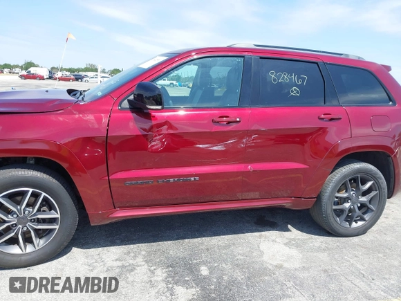 2019 Jeep Grand Cherokee Limited with VIN 1C4RJFBG7KC828467, listed as a IAAI auction lot 41822561 with 37,916 mi miles and . Bid and sale history available at DreamBid. Image 17.