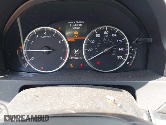 2016 Acura RDX Advance with VIN 5J8TB3H73GL011613, listed as a IAAI auction lot 41632758 with 98,863 mi miles and . Bid and sale history available at DreamBid. Image 7.
