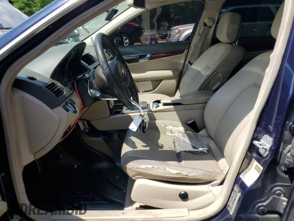 2011 Mercedes-Benz C 300 Sport with VIN WDDGF8BB4BR139871, listed as a Copart auction lot 54922615 with 189,937 mi miles and Salvage title. Bid and sale history available at DreamBid. Image 7.