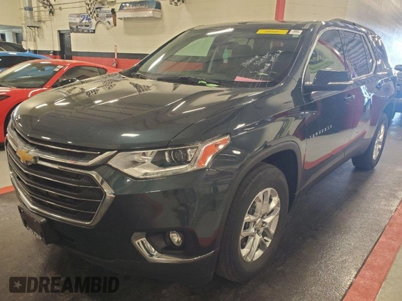 2021 Chevrolet Traverse LT Cloth z VIN 1GNERGKW2MJ188162, wystawiony jako IAAI lot #42026206 z przebiegiem 66 063 mil mil oraz . Historia ofert i sprzedaży dostępna na DreamBid. Obrazek 1.