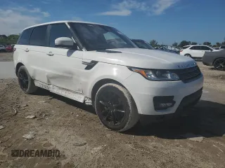 2017 Land Rover Range Rover Sport SE with VIN SALWG2FK7HA125800, listed as a Copart auction lot 76115044 with 55,533 mi miles and Salvage Title. Bid and sale history available at carsss.com. Image 4.