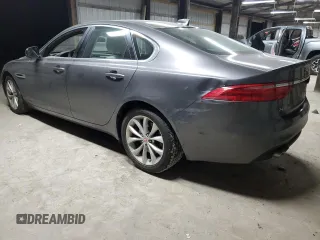 2017 Jaguar XF with VIN SAJBJ4BN3HCY42655, listed as a Copart auction lot 87798165 with 80,700 mi miles and Salvage Title. Bid and sale history available at DreamBid. Image 2.
