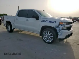 2020 Chevrolet Silverado 1500 Custom with VIN 3GCPWBEK9LG426899, listed as a Copart auction lot 56714435 with 141,167 mi miles and Clean Title. Bid and sale history available at DreamBid. Image 4.