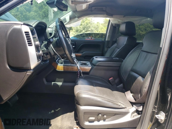 2014 GMC Sierra 1500 SLT with VIN 3GTU2VEC1EG215367, listed as a Copart auction lot 63672945 with 134,526 mi miles and Salvage title. Bid and sale history available at DreamBid. Image 7.