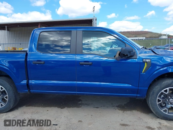 2024 Ford F-150 STX with VIN 1FTEW2LPXRFA56269, listed as a IAAI auction lot 41894302 with 12,941 mi miles and . Bid and sale history available at carsss.com. Image 14.