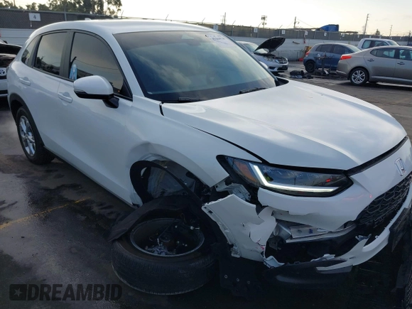 2023 Honda HR-V LX with VIN 3CZRZ1H32PM739454, listed as a IAAI auction lot 41444520 with 16,696 mi miles and . Bid and sale history available at DreamBid. Image 6.