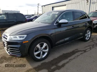 2018 Audi SQ5 Premium Plus with VIN WA1A4AFY8J2008343, listed as a Copart auction lot 79238053 with 77,143 mi miles and . Bid and sale history available at DreamBid. Image 1.