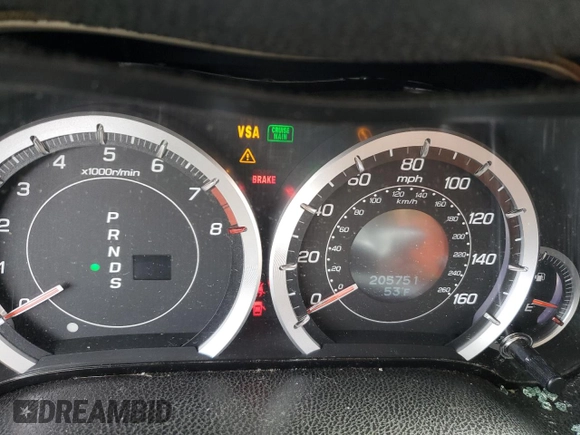 2009 Acura TSX z VIN JH4CU26619C001581, wystawiony jako Copart lot #81372844 z przebiegiem 205 751 mil mil oraz Szkoda całkowita • Salvage title. Historia ofert i sprzedaży dostępna na DreamBid. Obrazek 9.