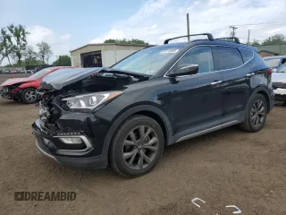 2017 Hyundai Santa Fe Ultimate with VIN 5NMZWDLA0HH050331, listed as a Copart auction lot 57410905 with 98,129 mi miles and Salvage title. Bid and sale history available at DreamBid. Image 1.