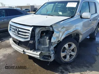 2012 Honda Pilot EX-L with VIN 5FNYF4H54CB033968, listed as a IAAI auction lot 41829628 with 265,486 mi miles and . Bid and sale history available at DreamBid. Image 6.