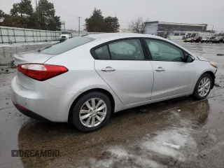 2015 Kia Forte LX with VIN KNAFX4A68F5385350, listed as a Copart auction lot 52121784 with 81,841 mi miles and Salvage Title. Bid and sale history available at carsss.com. Image 3.