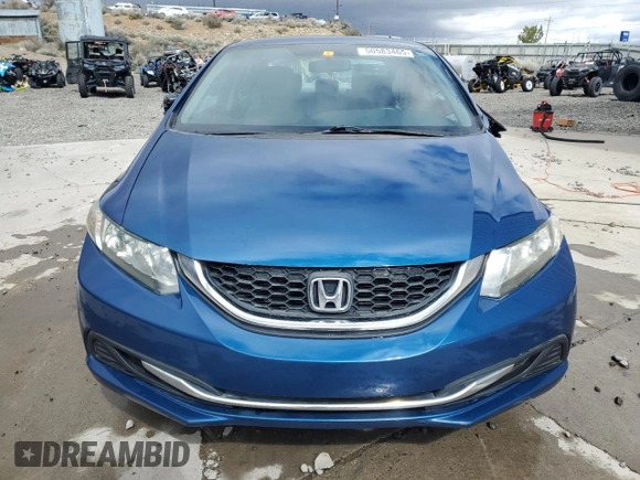 2015 Honda Civic Sedan LX with VIN 19XFB2F54FE246102, listed as a Copart auction lot 50583465 with 107,235 mi miles and Salvage Title. Bid and sale history available at carsss.com. Image 5.