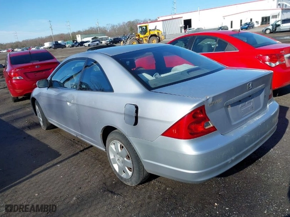 2001 Honda Civic EX with VIN 1HGEM22951L091074, listed as a IAAI auction lot 41869672 with 227,448 mi miles. Bid and sale history available at carsss.com. Image 3.