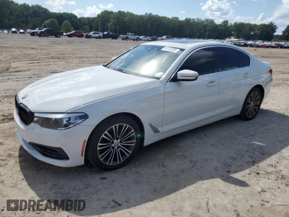 2020 BMW 5 Series 530i with VIN WBAJR3C0XLWW63677, listed as a Copart auction lot 61009385 with 138,654 mi miles and Clean title. Bid and sale history available at DreamBid. Image 1.