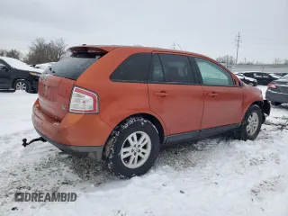 2007 Ford Edge SEL PLUS with VIN 2FMDK49C77BA22906, listed as a Copart auction lot 47485995 with 260,194 mi miles and Salvage Title. Bid and sale history available at carsss.com. Image 3.