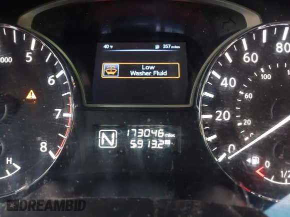 2015 Nissan Altima 2.5 S with VIN 1N4AL3AP2FN351860, listed as a IAAI auction lot 41844963 with 173,046 mi miles. Bid and sale history available at carsss.com. Image 16.