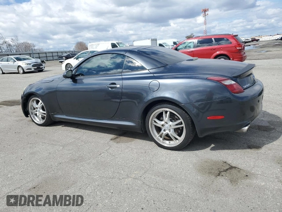 2006 Lexus SC 430 с VIN JTHFN48Y069004677, выставлен на аукционе Copart как лот 49506205 с пробегом 136 071 миль миль и Списание • Salvage title. История ставок и продаж доступна на DreamBid. Изображение 2.