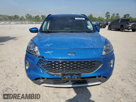 2021 Ford Escape SEL with VIN 1FMCU9H66MUA51351, listed as a Copart auction lot 53449225 with Not provided miles and Salvage title. Bid and sale history available at DreamBid. Image 5.