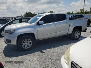 2018 Chevrolet Colorado 2WD LT with VIN 1GCGSCEN1J1196167, listed as a Copart auction lot 64376905 with 43,553 mi miles and Salvage title. Bid and sale history available at DreamBid. Image 1.