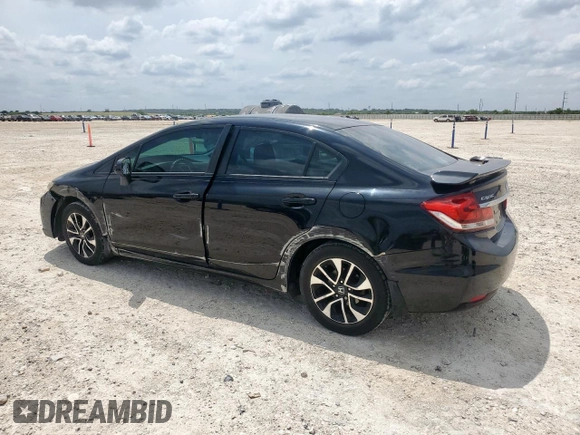 2015 Honda Civic EX z VIN 19XFB2F89FE083375, wystawiony jako Copart lot #59092125 z przebiegiem 95 764 mil mil oraz Szkoda całkowita • Salvage title. Historia ofert i sprzedaży dostępna na DreamBid. Obrazek 2.