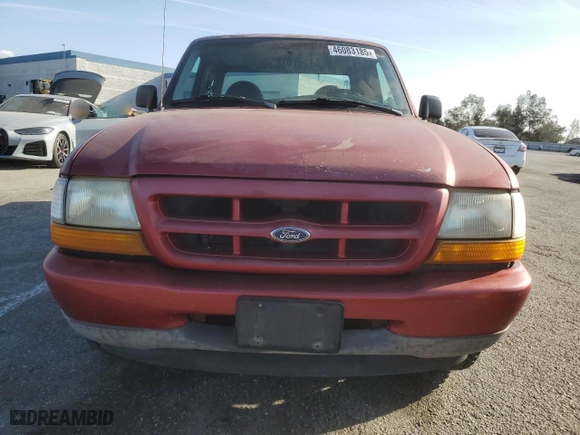 1998 Ford Ranger XL with VIN 1FTYR14U5WPB25412, listed as a Copart auction lot 46083185 with 291,710 mi miles and Salvage Title. Bid and sale history available at carsss.com. Image 5.