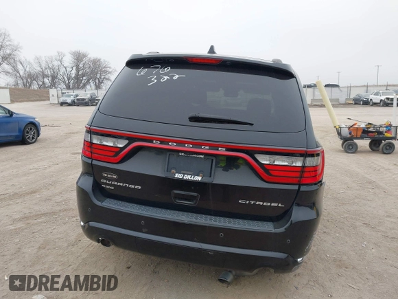 2017 Dodge Durango Citadel with VIN 1C4RDJEG4HC703957, listed as a IAAI auction lot 41163500 with 106,520 mi miles and . Bid and sale history available at carsss.com. Image 16.