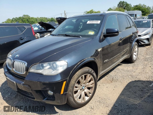2013 BMW X5 xDrive50i with VIN 5UXZV8C5XD0C14712, listed as a Copart auction lot 59484445 with 84,087 mi miles and Clean title. Bid and sale history available at DreamBid. Image 1.