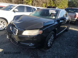 2011 Volvo S80 3.2L with VIN YV1940AS5B1147711, listed as a Copart auction lot 41566145 with 0 mi miles and Salvage Title. Bid and sale history available at carsss.com. Image 1.