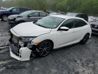 2021 Honda Civic Sport with VIN SHHFK7H49MU401573, listed as a Copart auction lot 56133445 with 90,280 mi miles and Salvage Title. Bid and sale history available at DreamBid. Image 1.