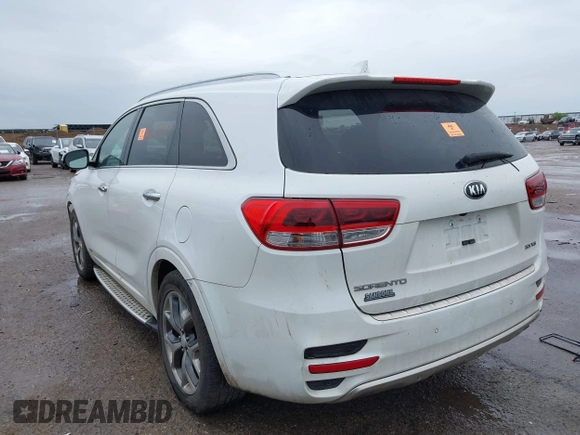 2018 Kia Sorento SX Limited with VIN 5XYPKDA58JG384521, listed as a IAAI auction lot 41903823 with Not provided miles and . Bid and sale history available at DreamBid. Image 3.