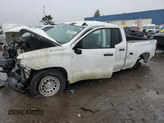 2020 Chevrolet Silverado 1500 Work Truck with VIN 1GCRYAEH6LZ117120, listed as a Copart auction lot 43200635 with 0 mi miles and Clean Title. Bid and sale history available at carsss.com. Image 1.
