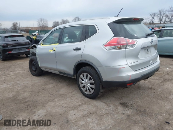 2016 Nissan Rogue SV with VIN KNMAT2MT8GP701527, listed as a IAAI auction lot 41685667 with 112,183 mi miles. Bid and sale history available at carsss.com. Image 3.
