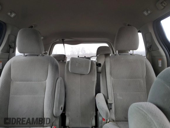 2017 Toyota Sienna LE Auto Access Seat with VIN 5TDKZ3DC7HS792368, listed as a Copart auction lot 51986525 with 153,526 mi miles and Salvage Title. Bid and sale history available at carsss.com. Image 10.