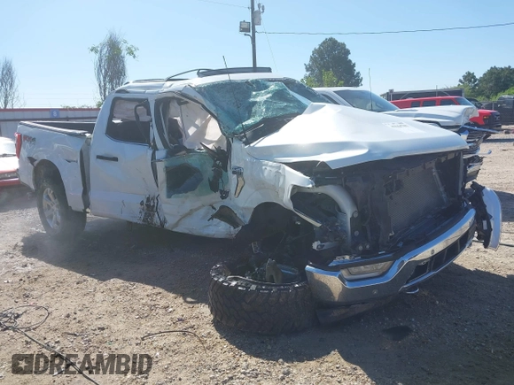 2022 Ford F-150 XL with VIN 1FTFW1E82NFA61139, listed as a IAAI auction lot 41944701 with Not provided miles and . Bid and sale history available at DreamBid. Image 1.