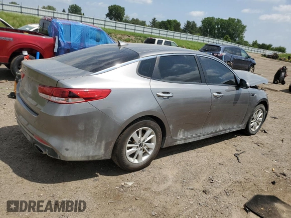 2016 Kia Optima LX with VIN 5XXGT4L30GG105066, listed as a Copart auction lot 60407935 with 144,303 mi miles and Clean title. Bid and sale history available at DreamBid. Image 3.