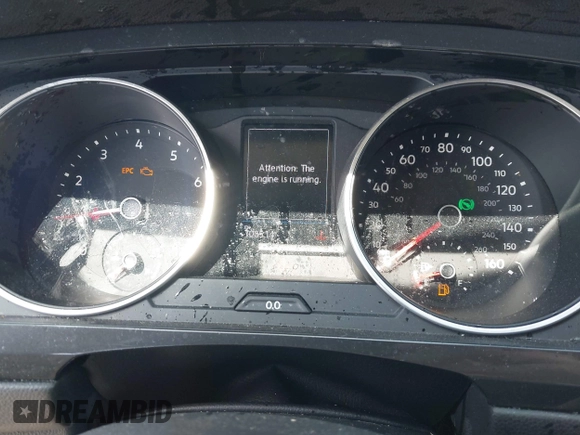 2019 Volkswagen Tiguan S with VIN 3VV0B7AX3KM119645, listed as a IAAI auction lot 41973924 with 100,914 mi miles and . Bid and sale history available at DreamBid. Image 7.