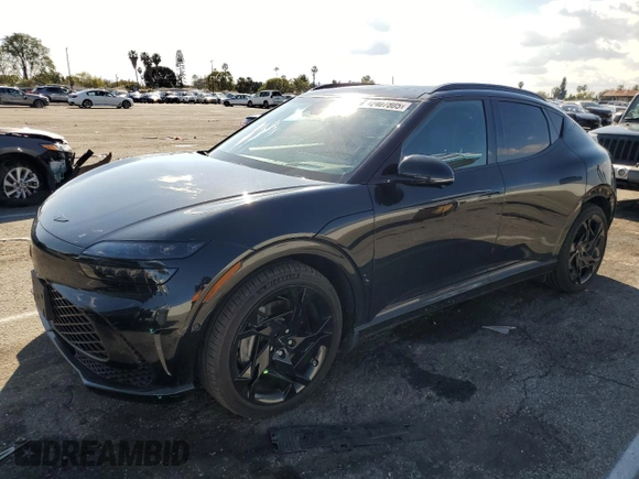 2023 Genesis GV60 Performance z VIN KMUKEDTB2PU008020, wystawiony jako Copart lot #42407805 z przebiegiem 30 760 mil mil oraz Szkoda całkowita • Salvage title. Historia ofert i sprzedaży dostępna na DreamBid. Obrazek 1.