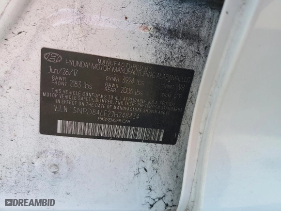 2018 Hyundai Elantra SEL with VIN 5NPD84LF2JH248434, listed as a Copart auction lot 48581135 with 130,122 mi miles and Salvage Title. Bid and sale history available at carsss.com. Image 13.