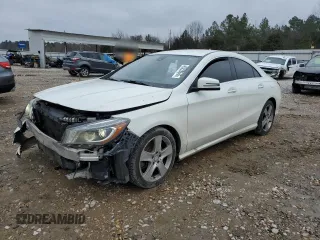 2015 Mercedes-Benz CLA 250 with VIN WDDSJ4EB7FN211396, listed as a Copart auction lot 45228645 with 161,633 mi miles and Salvage Title. Bid and sale history available at DreamBid. Image 1.
