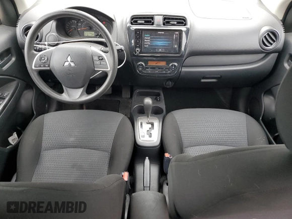 2022 Mitsubishi Mirage ES with VIN ML32FUFJ2NHF06863, listed as a Copart auction lot 55861615 with 29,514 mi miles and Salvage title. Bid and sale history available at DreamBid. Image 8.