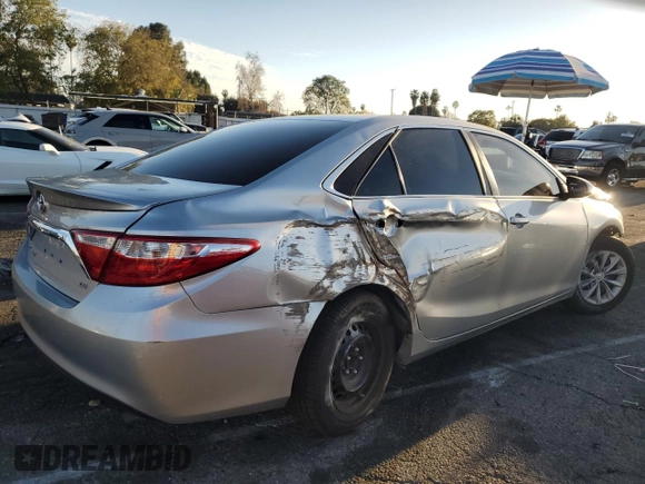 2017 Toyota Camry XLE with VIN 4T1BF1FK8HU813883, listed as a Copart auction lot 46188785 with 0 mi miles and Salvage Title. Bid and sale history available at carsss.com. Image 3.