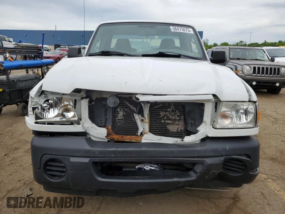 2008 Ford Ranger XL with VIN 1FTYR10D08PB15346, listed as a Copart auction lot 58475075 with 122,194 mi miles and Clean title. Bid and sale history available at DreamBid. Image 5.